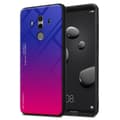 Miniatyrbilde 1 av 7: Deksel til Huawei MATE 10 PRO Silikondeksel av TPU-silikon og bakside av herdet glass