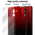 Pikkukuva 7 / 7: Huawei MATE 10 PRO Suojakuori Suojakotelo Kaksivärinen joka on valmistettu TPU-silikonista ja jonka takaosa on valmistettu karkaistusta lasista