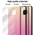Pikkukuva 7 / 7: Huawei MATE 20 PRO Suojakuori Suojakotelo Kaksivärinen joka on valmistettu TPU-silikonista ja jonka takaosa on valmistettu karkaistusta lasista