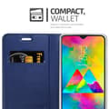 Miniatyrbild 4 av 8: Samsung Galaxy M20 Skal Fodral med magnetisk stängning, ståfunktion och kortficka Mobilskydd