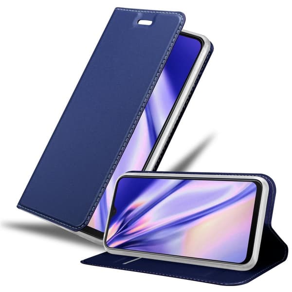 Samsung Galaxy M20 Skal Fodral med magnetisk stängning, ståfunktion och kortficka Mobilskydd