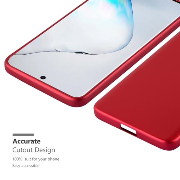 Samsung Galaxy NOTE 10 PLUS Suojakuori Kotelo valmistettu joustavasta TPU-silikonista