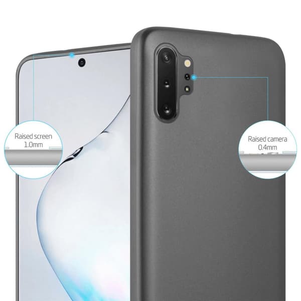 Samsung Galaxy NOTE 10 PLUS Suojakuori Kotelo valmistettu joustavasta TPU-silikonista