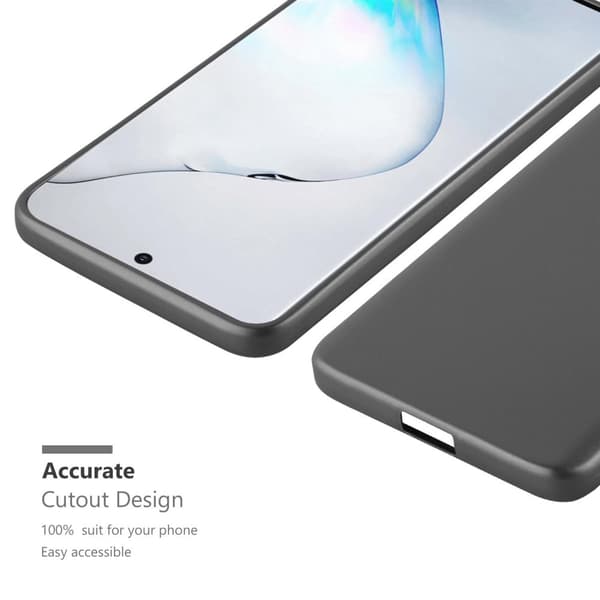 Samsung Galaxy NOTE 10 PLUS Suojakuori Kotelo valmistettu joustavasta TPU-silikonista
