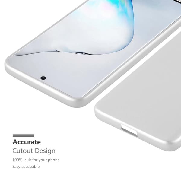 Samsung Galaxy NOTE 10 PLUS Suojakuori Kotelo valmistettu joustavasta TPU-silikonista