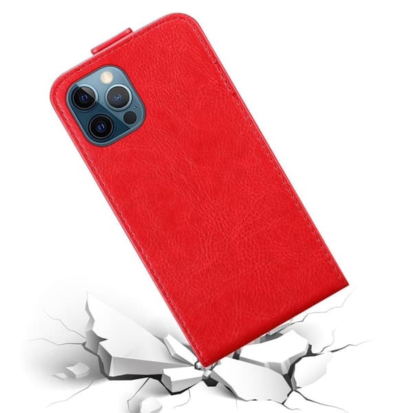 Deksel til iPhone 12 PRO MAX Flip Etui med magnetisk lukking