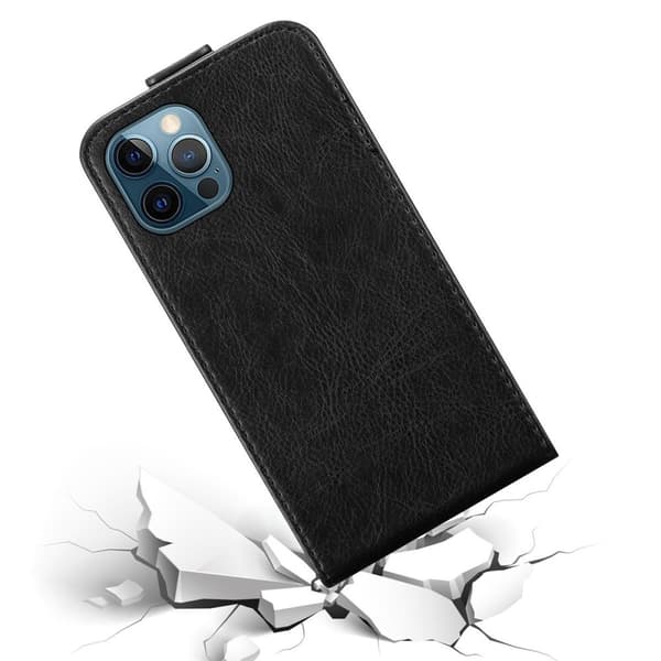 Deksel til iPhone 12 PRO MAX Flip Etui med magnetisk lukking