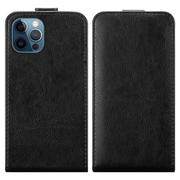 Deksel til iPhone 12 PRO MAX Flip Etui med magnetisk lukking
