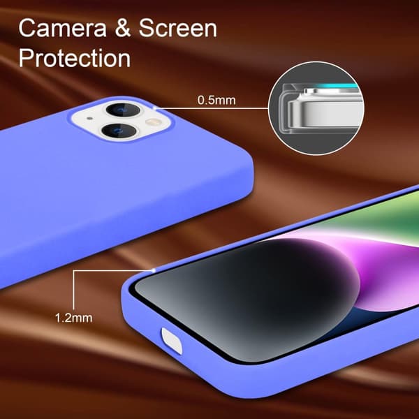 Deksel til iPhone 14 Silikondeksel TPU Case Cover