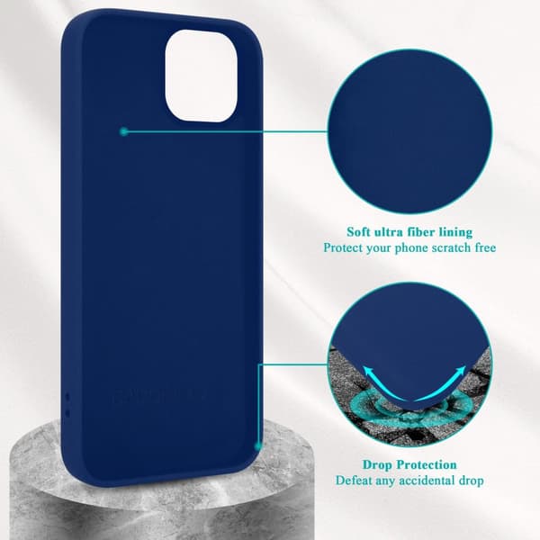 Deksel til iPhone 14 Silikondeksel TPU Case Cover