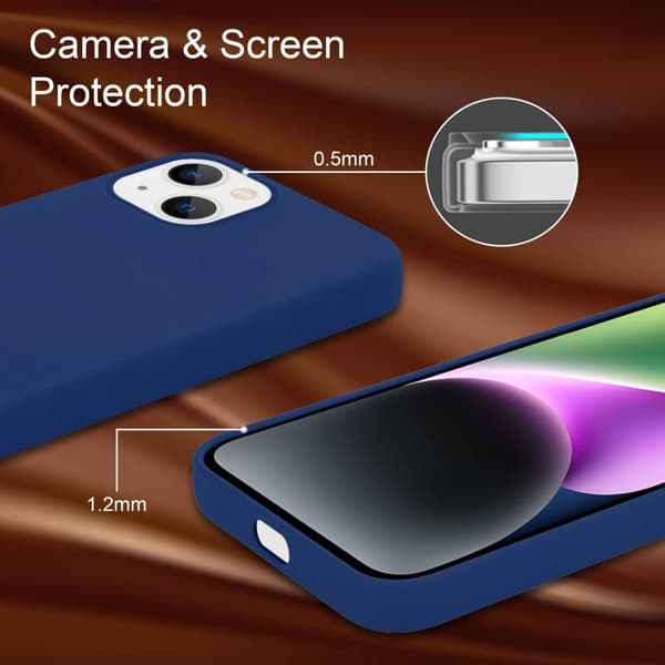 Deksel til iPhone 14 Silikondeksel TPU Case Cover