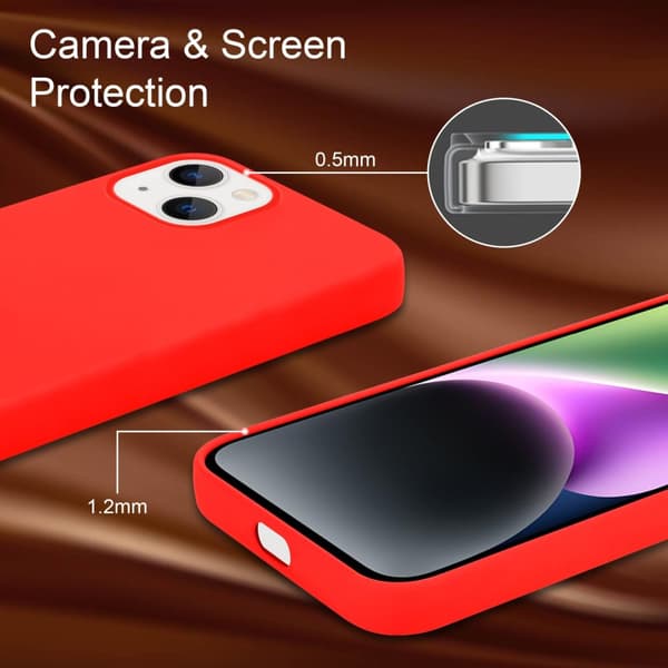 Deksel til iPhone 14 Silikondeksel TPU Case Cover