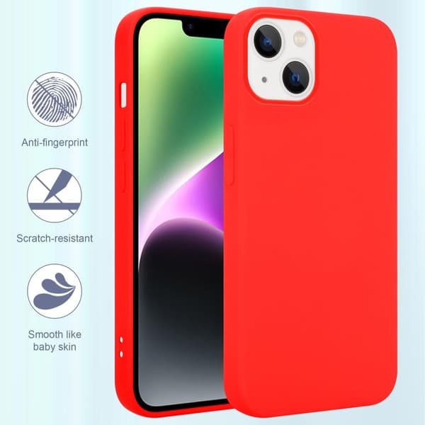 Deksel til iPhone 14 Silikondeksel TPU Case Cover