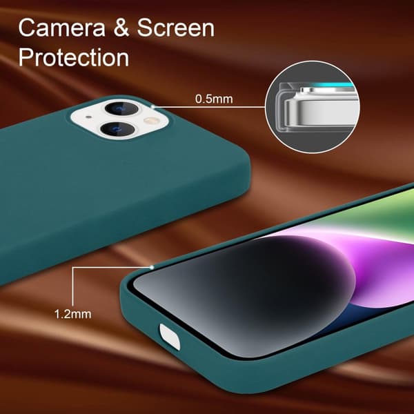 Deksel til iPhone 14 Silikondeksel TPU Case Cover