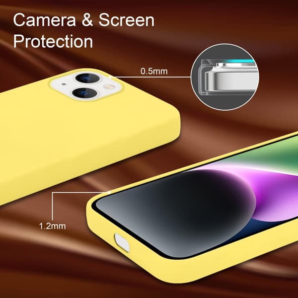 Deksel til iPhone 14 Silikondeksel TPU Case Cover