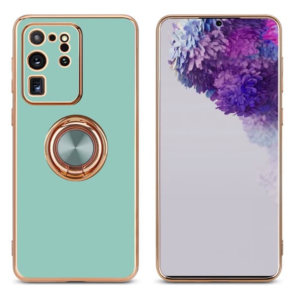 Samsung Galaxy S20 ULTRA Suojakuori Suojakotelo valmistettu joustavasta TPU silikonista jossa on kameran suojaus ja magneettinen autoteline