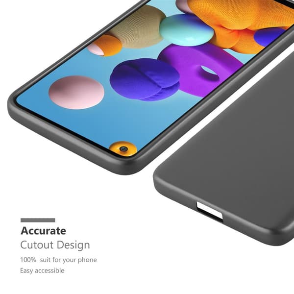 Deksel til Samsung Galaxy A21s Beskyttelsesdeksel laget av fleksibelt TPU-silikon