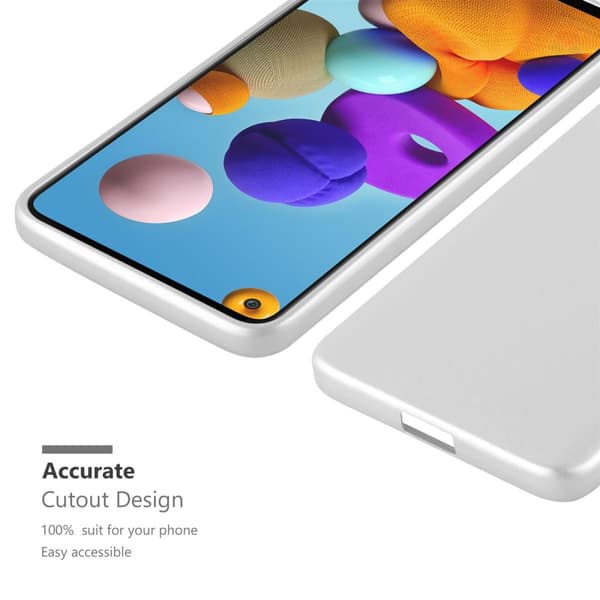 Deksel til Samsung Galaxy A21s Beskyttelsesdeksel laget av fleksibelt TPU-silikon