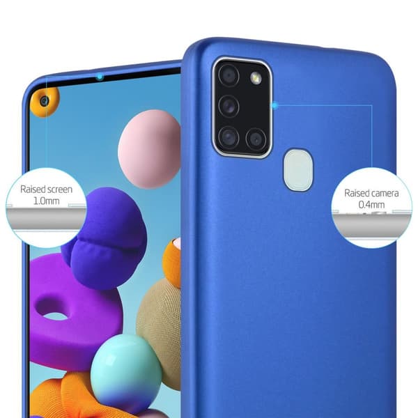 Deksel til Samsung Galaxy A21s Beskyttelsesdeksel laget av fleksibelt TPU-silikon
