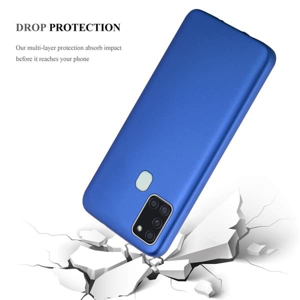 Deksel til Samsung Galaxy A21s Beskyttelsesdeksel laget av fleksibelt TPU-silikon