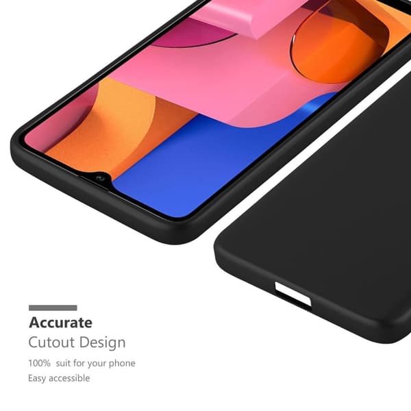 Deksel til Samsung Galaxy A20s Beskyttelsesdeksel laget av fleksibelt TPU-silikon