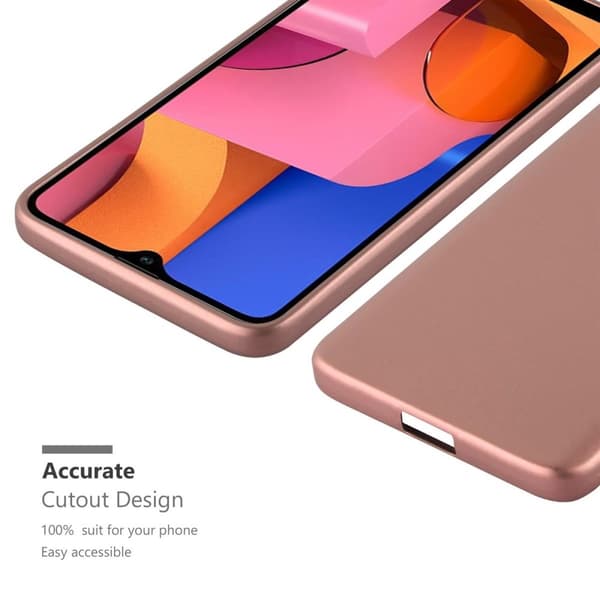 Deksel til Samsung Galaxy A20s Beskyttelsesdeksel laget av fleksibelt TPU-silikon