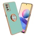 Miniatyrbild 2 av 11: Xiaomi RedMi NOTE 10 5G / POCO M3 PRO 5G Skal Fodral med ring av flexibel TPU-silikon, med kameraskydd och magnetisk bilhållare
