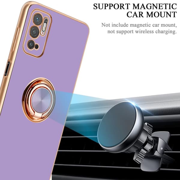 Xiaomi RedMi NOTE 10 5G / POCO M3 PRO 5G Suojakuori Suojakotelo valmistettu joustavasta TPU silikonista jossa on kameran suojaus ja magneettinen