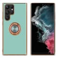 Miniatyrbilde 5 av 11: Deksel til Samsung Galaxy S22 ULTRA med ring Etui av fleksibel TPU-silikon, med kamerabeskyttelse magnetisk bilholder