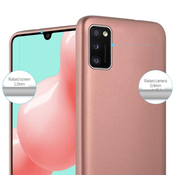 Samsung Galaxy A41 Skal Fodral Mobilskydd av flexibelt TPU-silikon