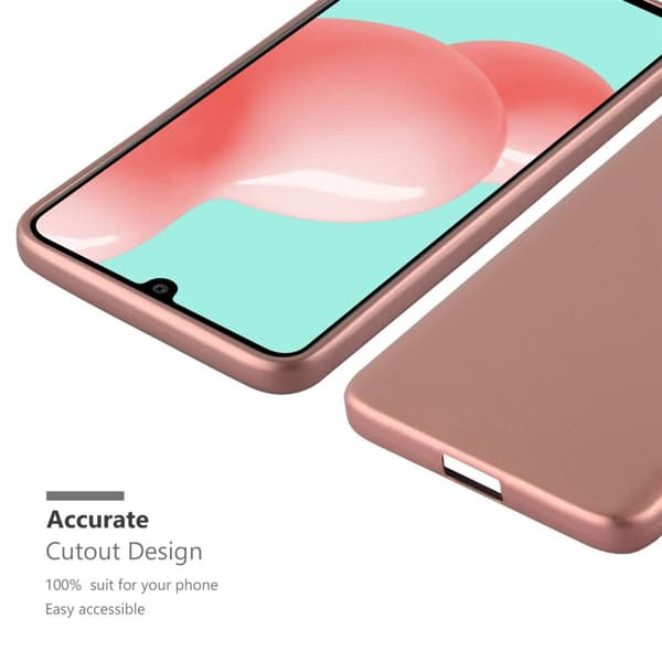 Samsung Galaxy A41 Skal Fodral Mobilskydd av flexibelt TPU-silikon