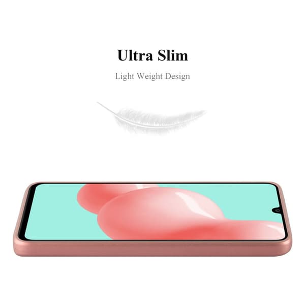 Samsung Galaxy A41 Skal Fodral Mobilskydd av flexibelt TPU-silikon