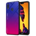 Pikkukuva 1 / 7: Huawei P20 LITE 2018 / NOVA 3E Suojakuori Suojakotelo Kaksivärinen joka on valmistettu TPU-silikonista ja jonka takaosa on valmistettu karkaistusta