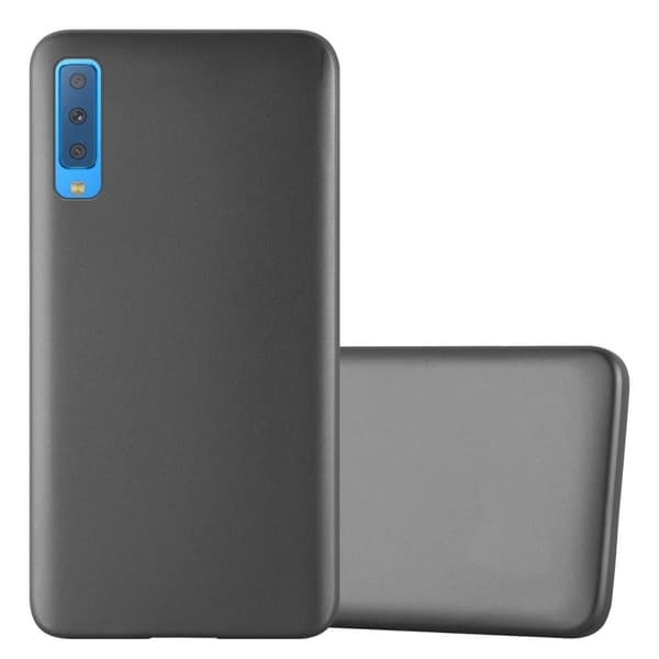 Deksel til Samsung Galaxy A7 2018 Beskyttelsesdeksel laget av fleksibelt TPU-silikon