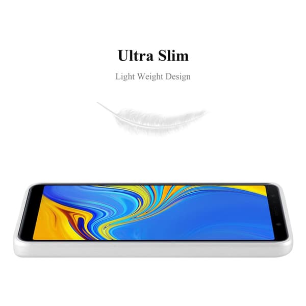 Samsung Galaxy A7 2018 Skal Fodral Mobilskydd av flexibelt TPU-silikon