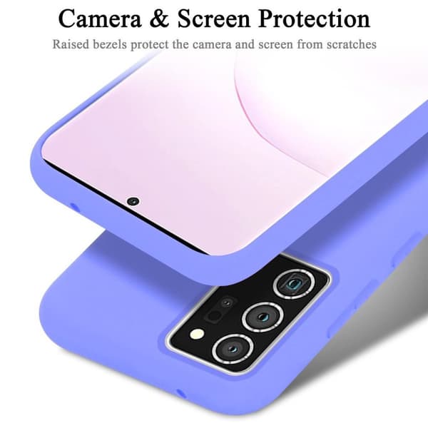 Samsung Galaxy NOTE 20 PLUS Suojakotelo Suojakuori valmistettu joustavasta TPU-silikonista