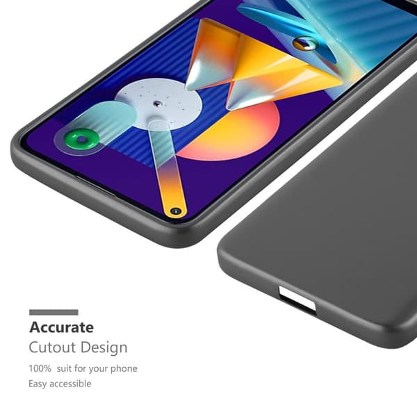 Samsung Galaxy A11 / M11 Skal Fodral Mobilskydd av flexibelt TPU-silikon