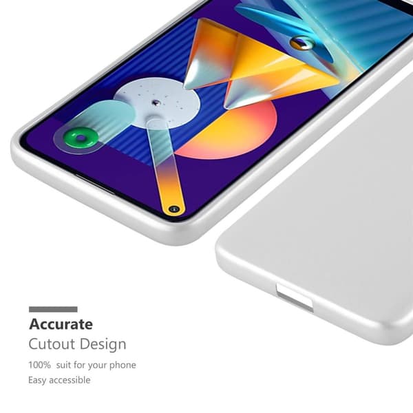 Samsung Galaxy A11 / M11 Skal Fodral Mobilskydd av flexibelt TPU-silikon