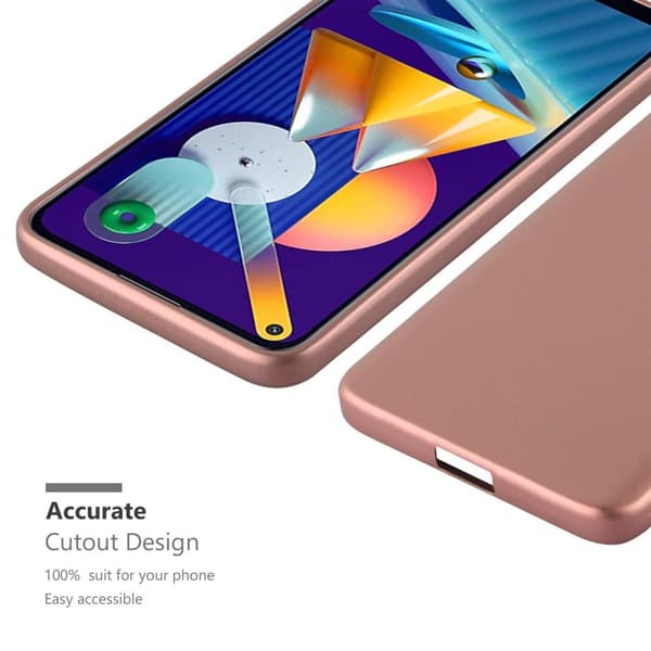 Samsung Galaxy A11 / M11 Skal Fodral Mobilskydd av flexibelt TPU-silikon