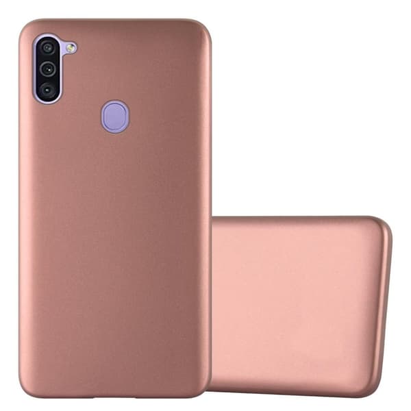 Samsung Galaxy A11 / M11 Skal Fodral Mobilskydd av flexibelt TPU-silikon