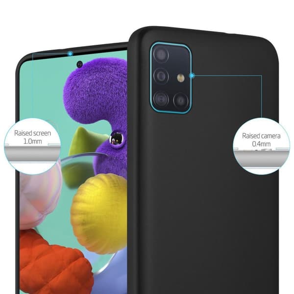 Samsung Galaxy A71 4G Suojakuori Kotelo valmistettu joustavasta TPU-silikonista