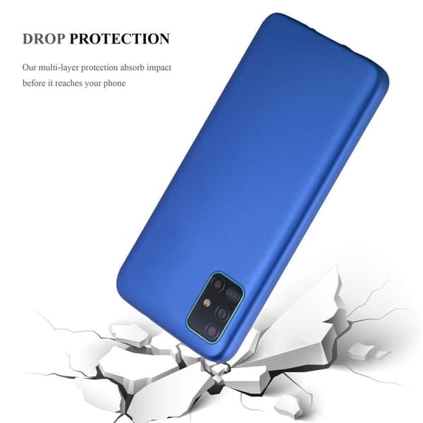 Samsung Galaxy A71 4G Suojakuori Kotelo valmistettu joustavasta TPU-silikonista