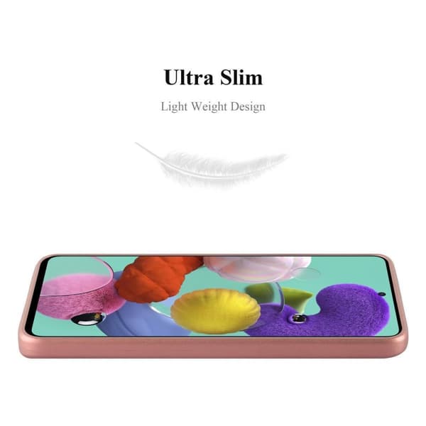 Samsung Galaxy A71 4G Suojakuori Kotelo valmistettu joustavasta TPU-silikonista