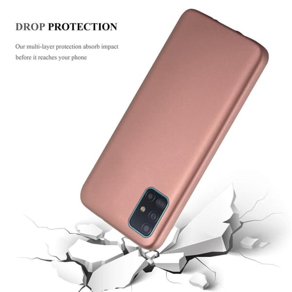 Samsung Galaxy A71 4G Suojakuori Kotelo valmistettu joustavasta TPU-silikonista