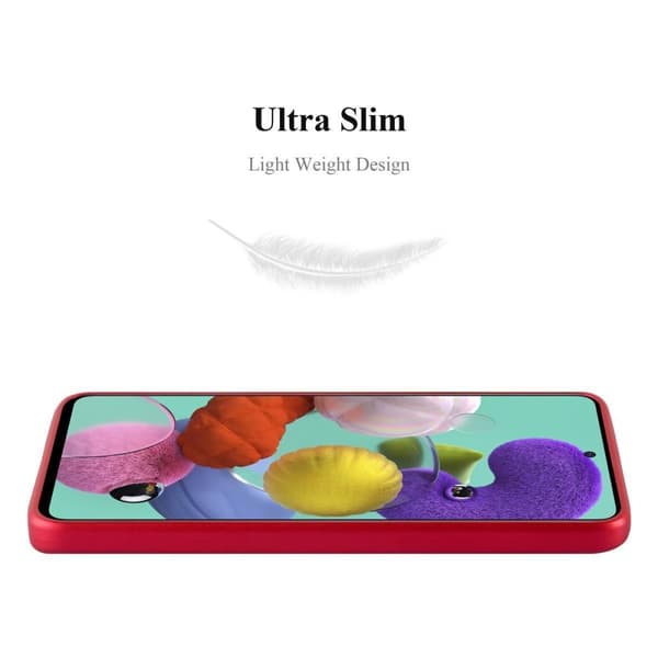 Samsung Galaxy A71 4G Suojakuori Kotelo valmistettu joustavasta TPU-silikonista