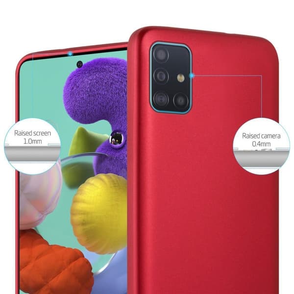 Samsung Galaxy A71 4G Suojakuori Kotelo valmistettu joustavasta TPU-silikonista