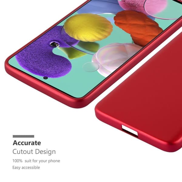 Samsung Galaxy A71 4G Suojakuori Kotelo valmistettu joustavasta TPU-silikonista