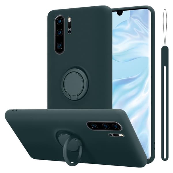 Silikondeksel til Huawei P30 PRO Deksel av fleksibelt TPU-silikon