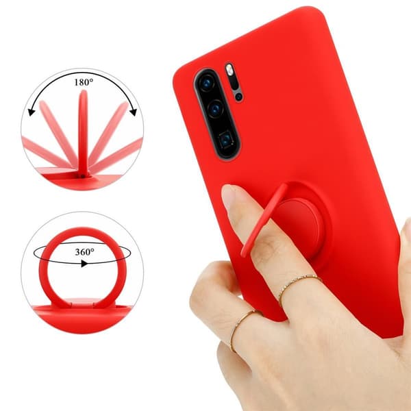 Silikondeksel til Huawei P30 PRO Deksel av fleksibelt TPU-silikon