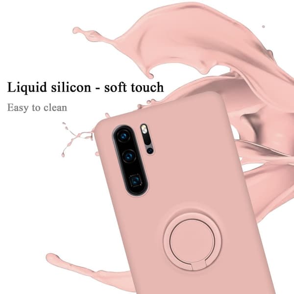 Silikondeksel til Huawei P30 PRO Deksel av fleksibelt TPU-silikon